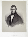 31979 Portret van prof. G.J. Mulder, geboren 1802, hoogleraar in de scheikunde aan de Utrechtse hogeschool (1840-1868), ...